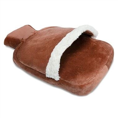 फर गर्म पानी की बोतल फुट गरम कवर