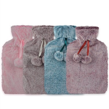 खरगोश फर गर्म पानी की थैली कवर